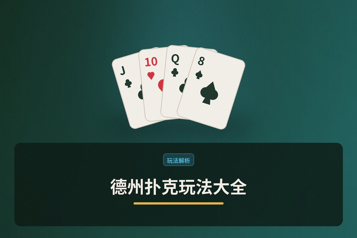 德州扑克玩法教学示意图:无限注玩法、限注结构、锦标赛 vs 常规局、桌型选择
